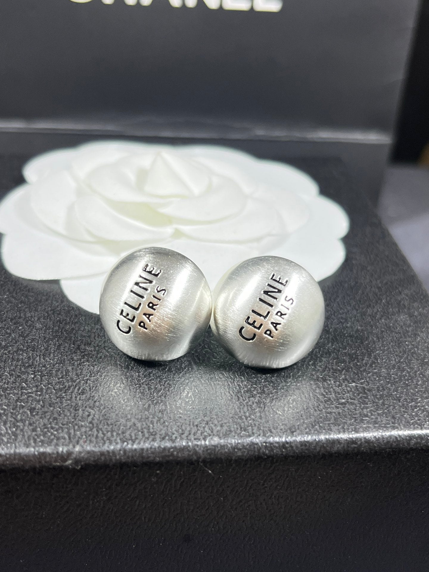 18K Celine Cicle Earrings