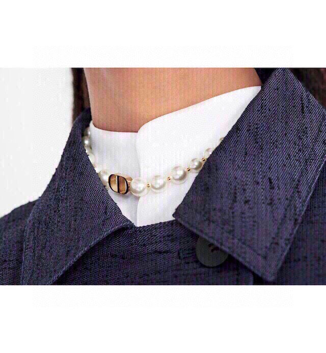 18K Dior Pearls Necklace